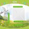 24 Pieces DIY Paper Pinwheels Handmade White Blank Paper Pinwheels for Boys and Girls Graffiti Paper Craft, School Work, Home Crafting, Craft Group Activities